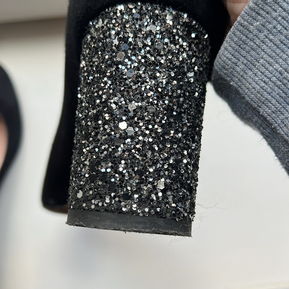 Kate Spade Charlize black suede heels - Picture 9 of 10